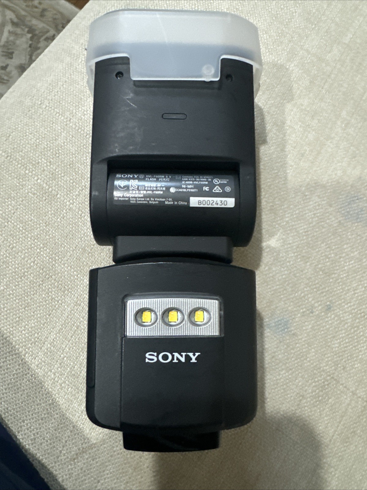 Sony HVL-F60RM Shoes Mount Flash