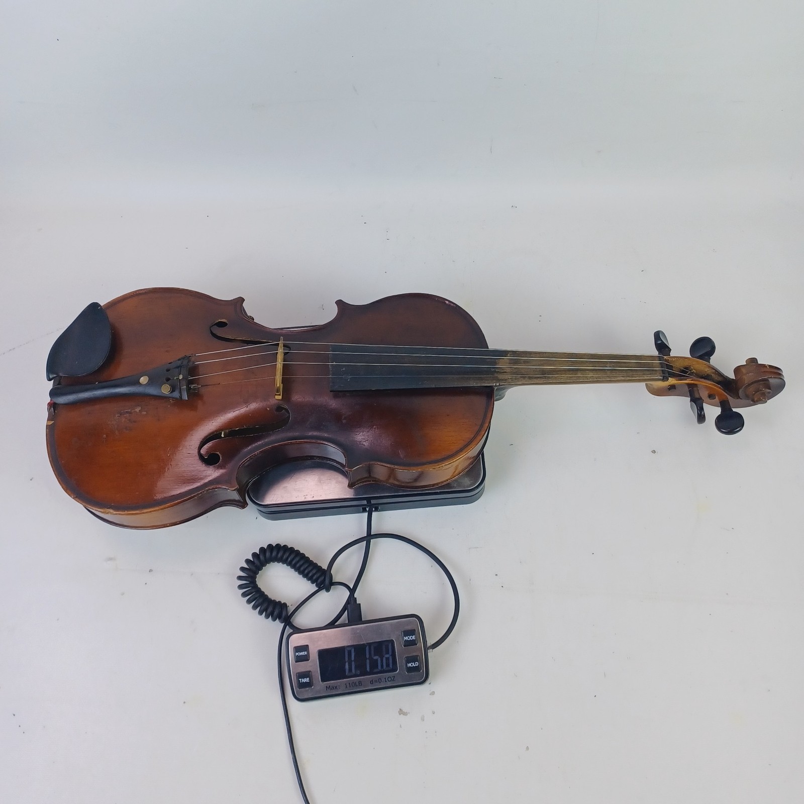 Antwerp the 1st July 1807 Violin 4/4 1-Piece Back +Scherl&Roth Case Vintage 19th