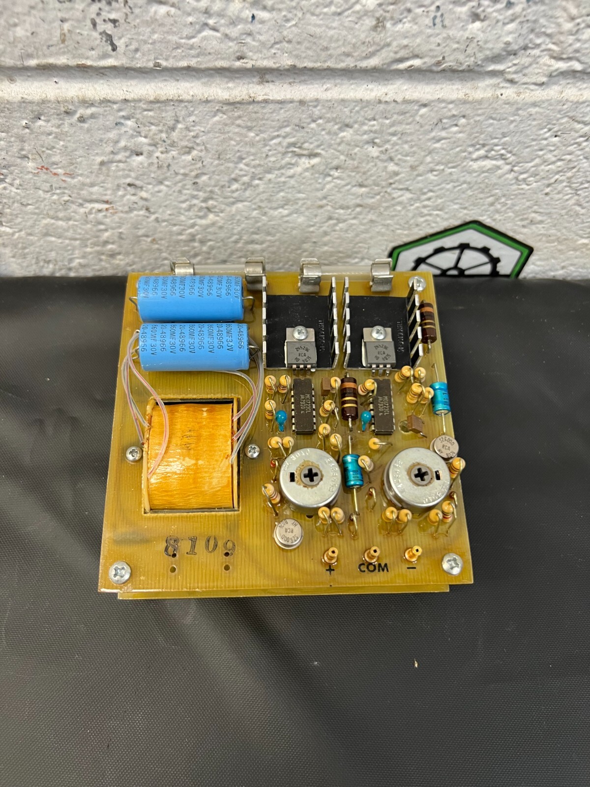 Electrostatics, Inc. 300 5V1A +- 15V.25A Circuit Board