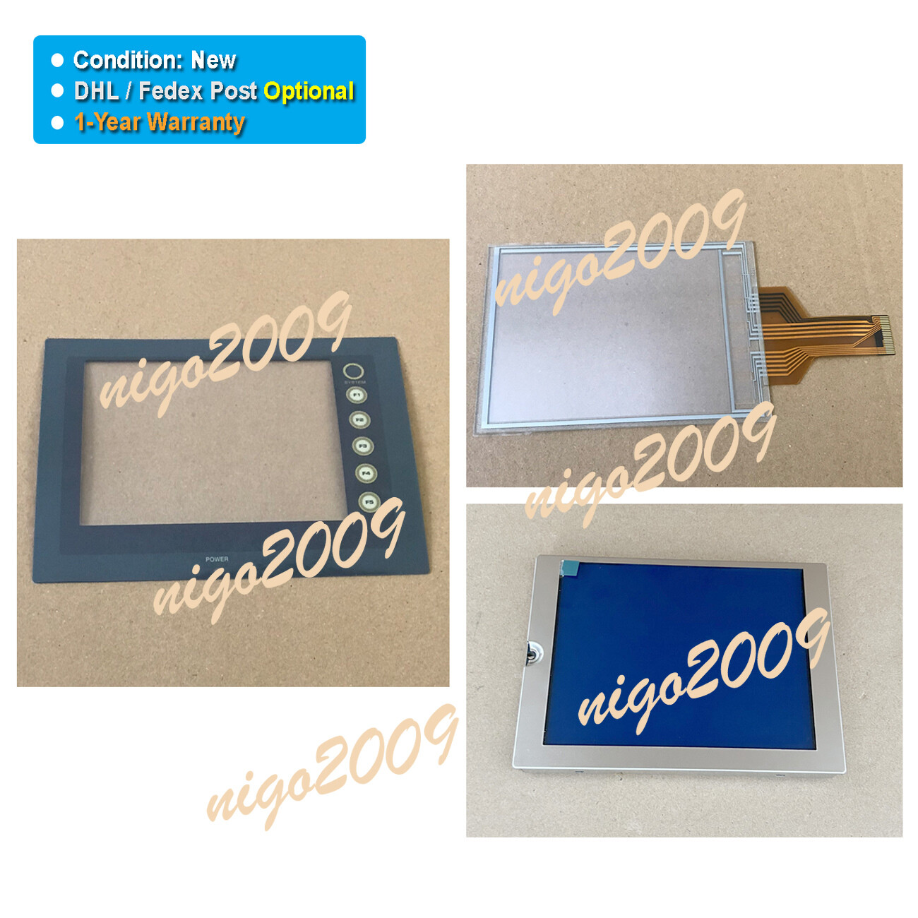 Fit for Hakko V606eC V606eC10 V606EC20 Touch Screen LCD Display Membrane Film