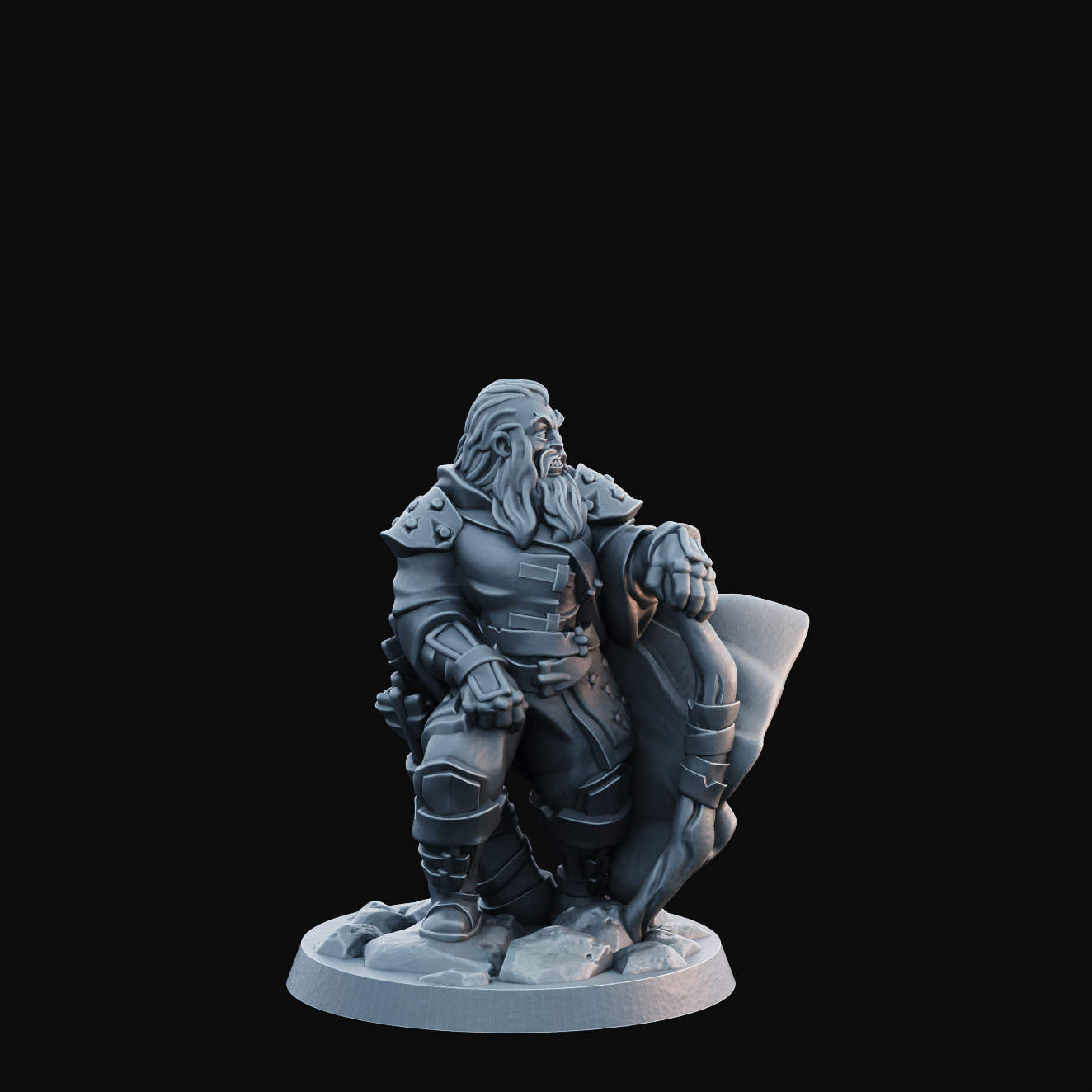 Ranger Male Hero Epic Fine Detailed DnD Miniatures RPG Tabletop Models