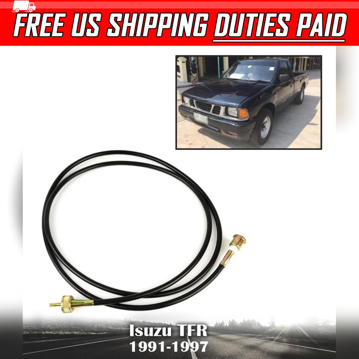 Speedo Meter Cable Wire Speedometer 171 cm Fit Isuzu TFR Holden Rodeo 1991-1997