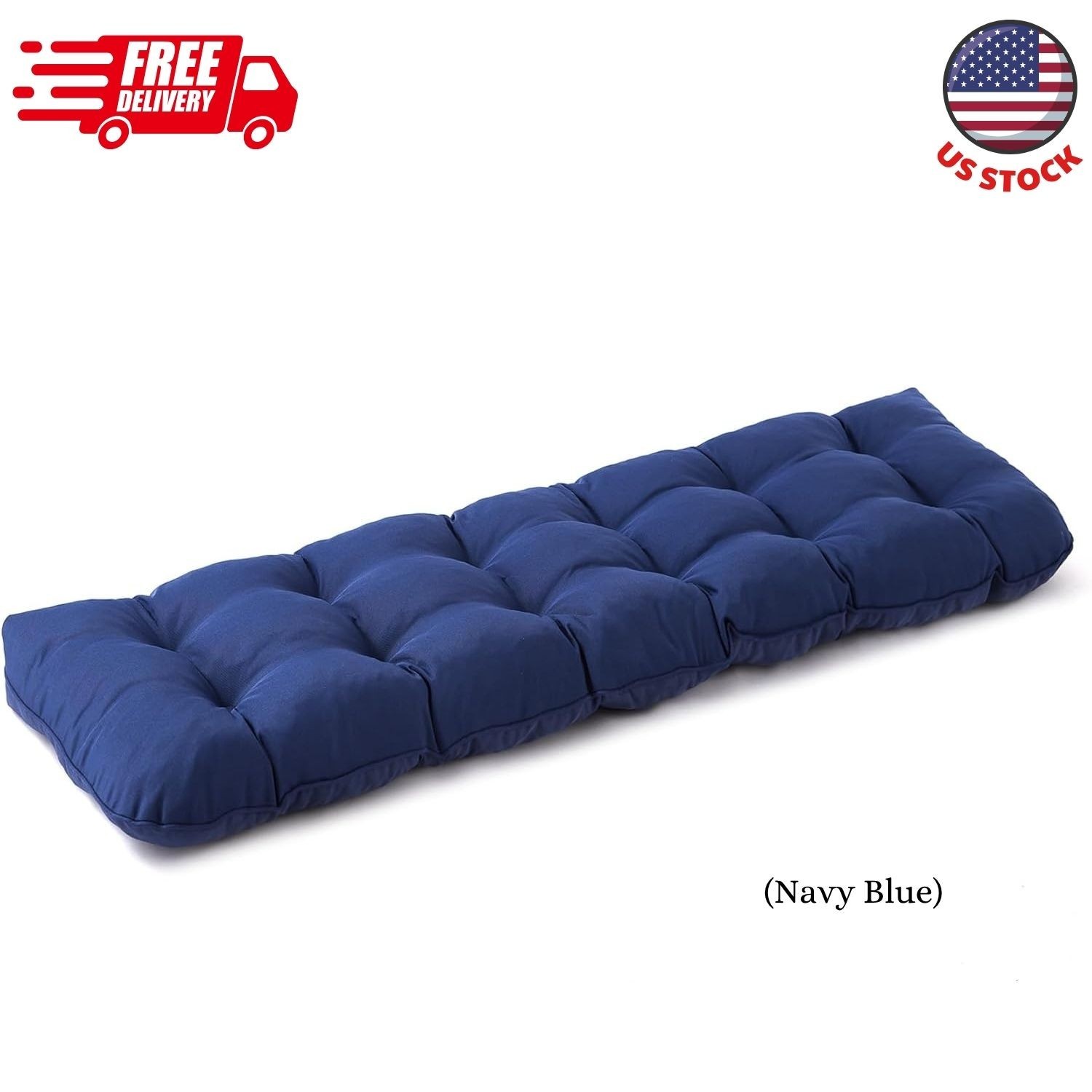 Outdoor Bench Cushion, 59x18x5 Inch, Waterproof Bench Cushion for Furniture