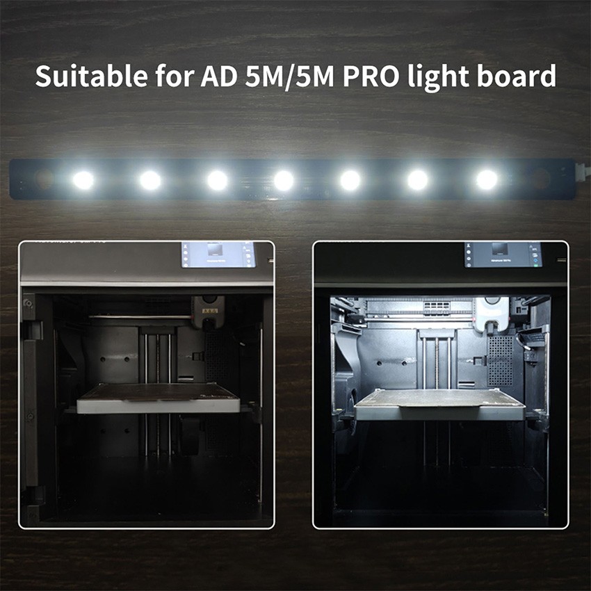 3D Printer LED Light Strip Light Board For FLASHFORGE Adventurer 5M Pro