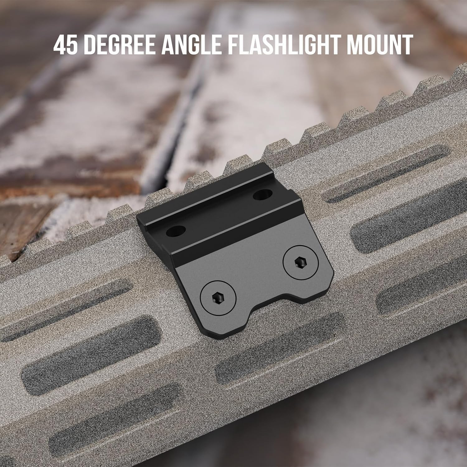 Light Mount 45 Degree Offset Scout Mount Adapter for Surefire M300/M600 Series/S
