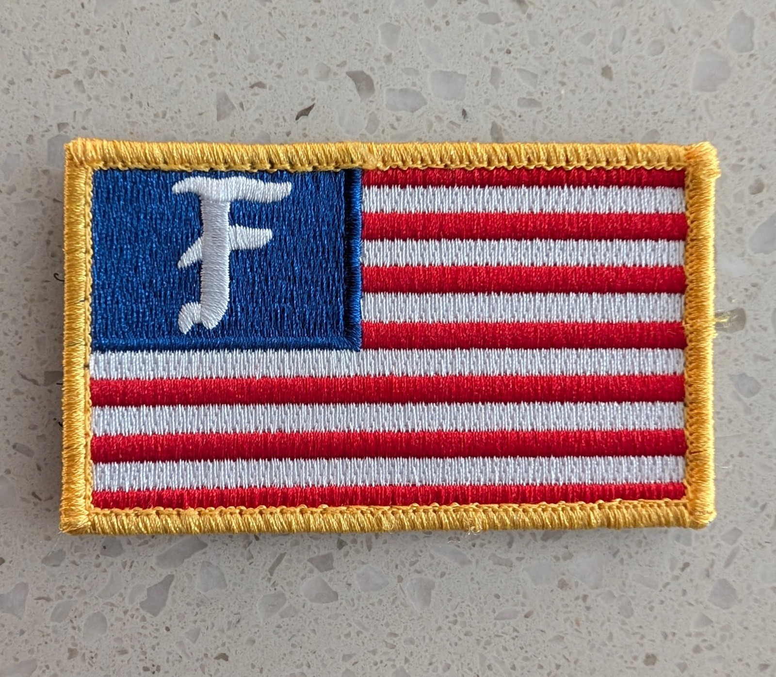 Forward Observations Group FOG F Flag Patch 3.5" x 2"
