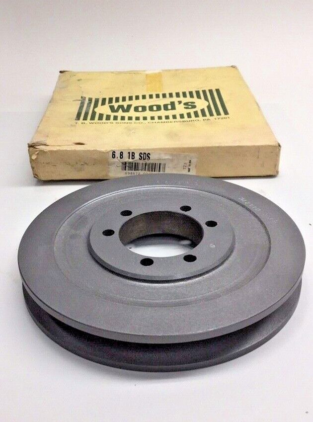 TB Woods 6.8x1B-SDS Conv Sheave Pulley 1-Groove 681B