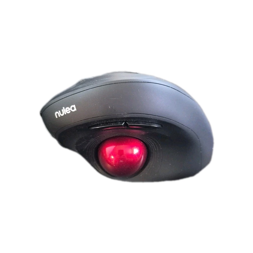 Nulea M506 Trackball Mouse Wired, Ergonomic Design, Easy Thumb Control