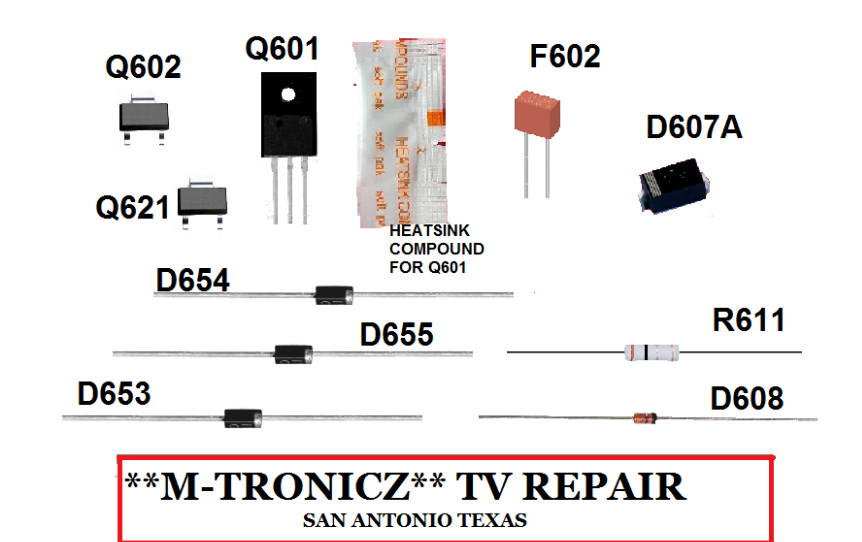 PHILIPS  39PFL2608/F7  POWER SUPPLY  A31PA-MPW   REPAIR KIT