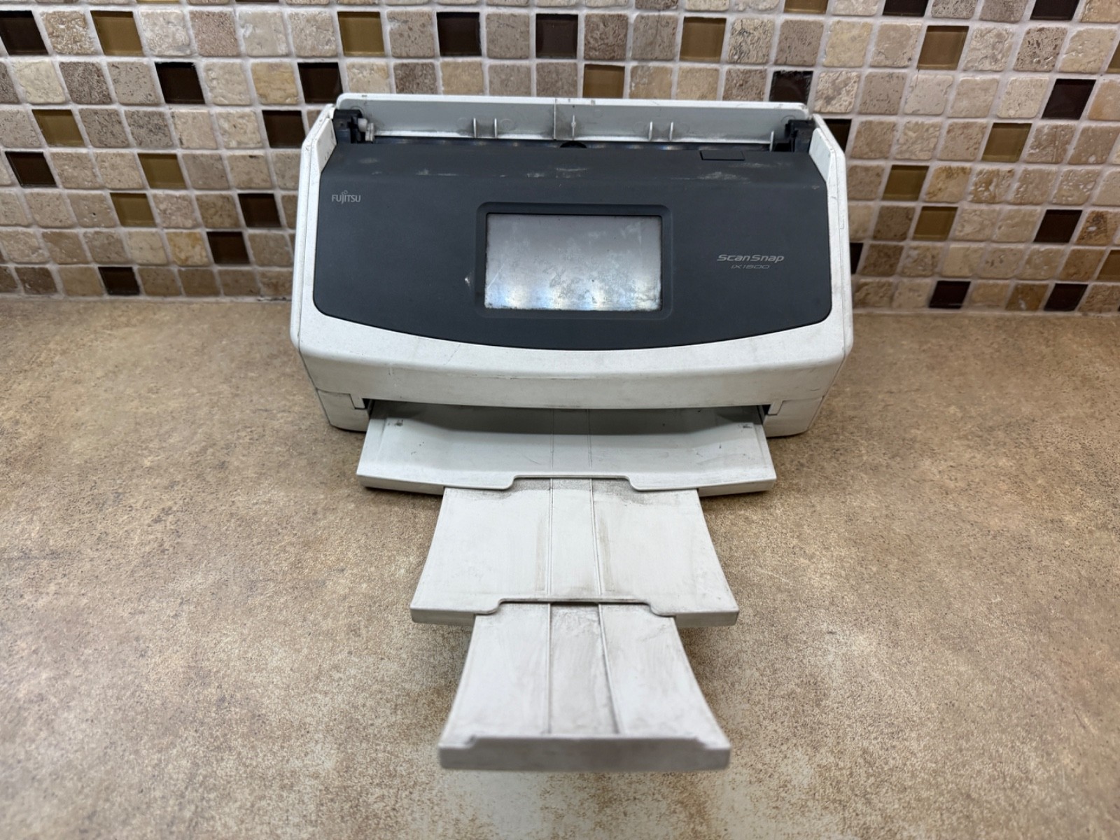 Fujitsu ScanSnap IX1500 Duplex Document Scanner Sheetfed White Office