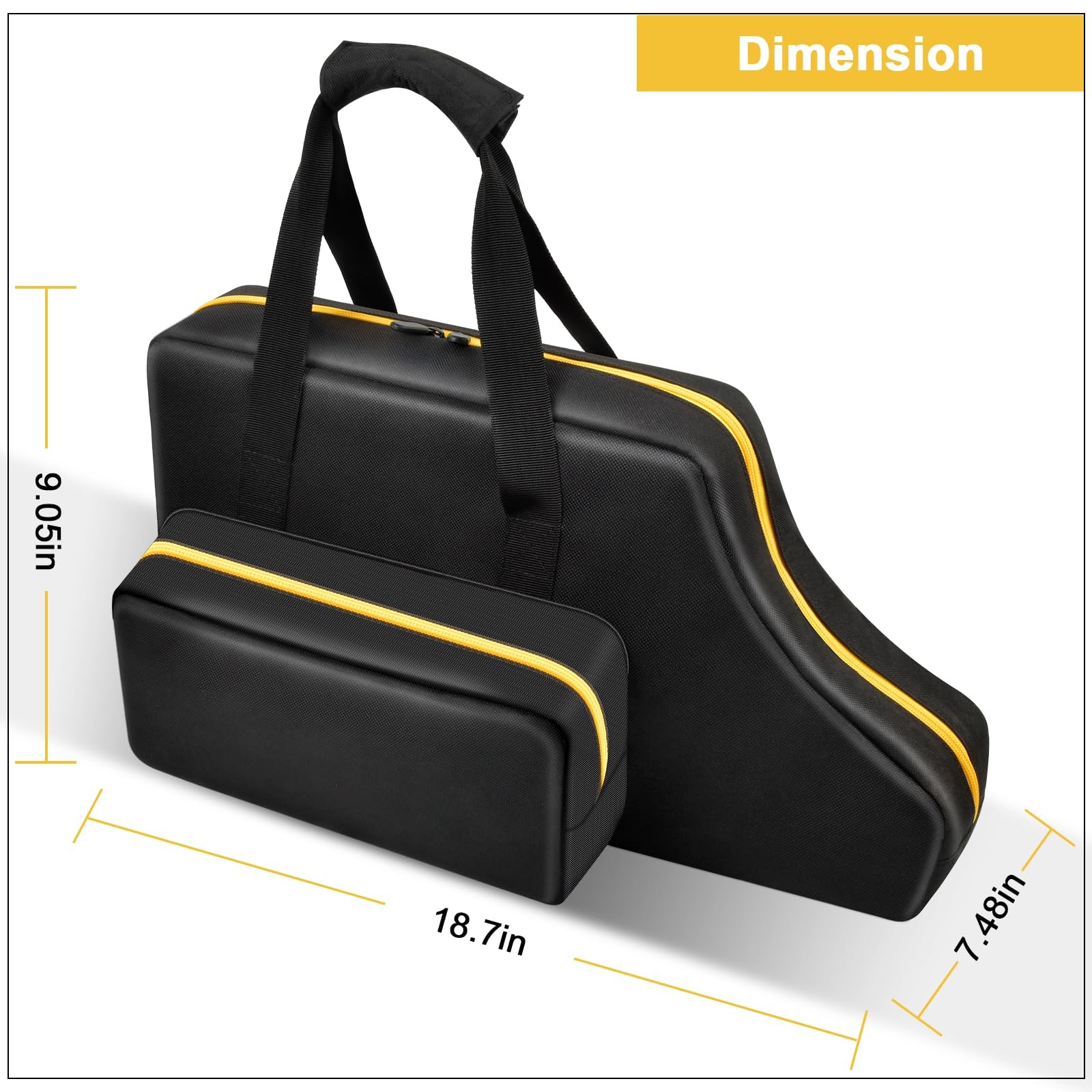 Case Compatible with Dewalt DCGG571M1/ DCGG571B 20V Max Grease Gun kit, Bare ...