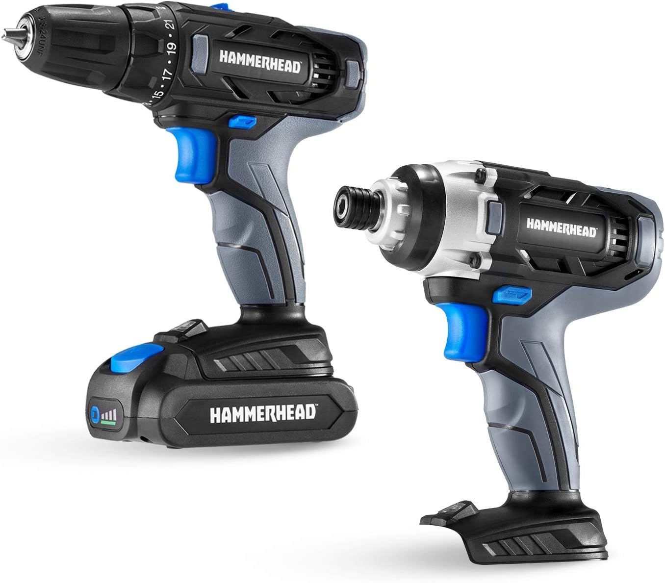 Compact 20V Combo: Drill, Impact Driver, Battery