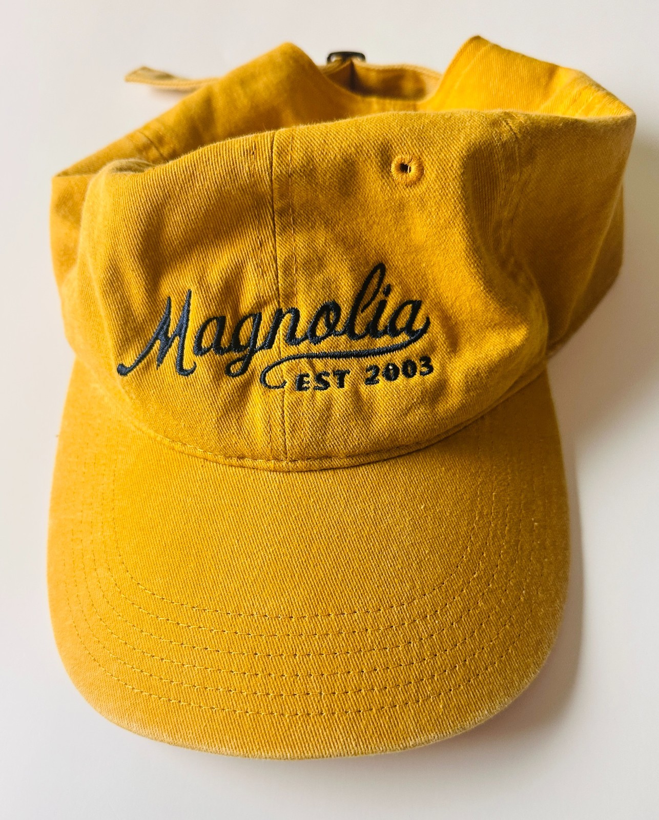 Magnolia Yellow Cap Gently Used Joanna Gaines