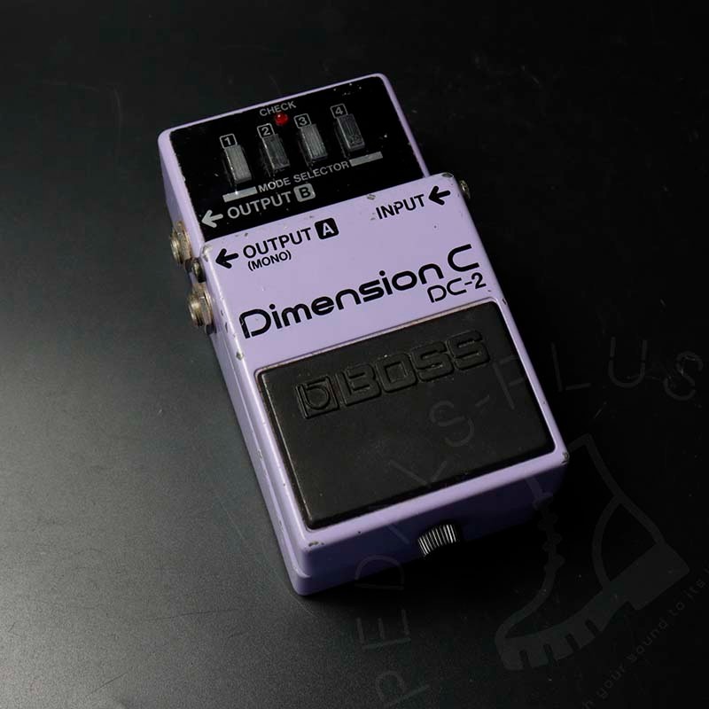 Boss DC-2 Dimension C (Blue Label) 1985 - 1989 - Purple