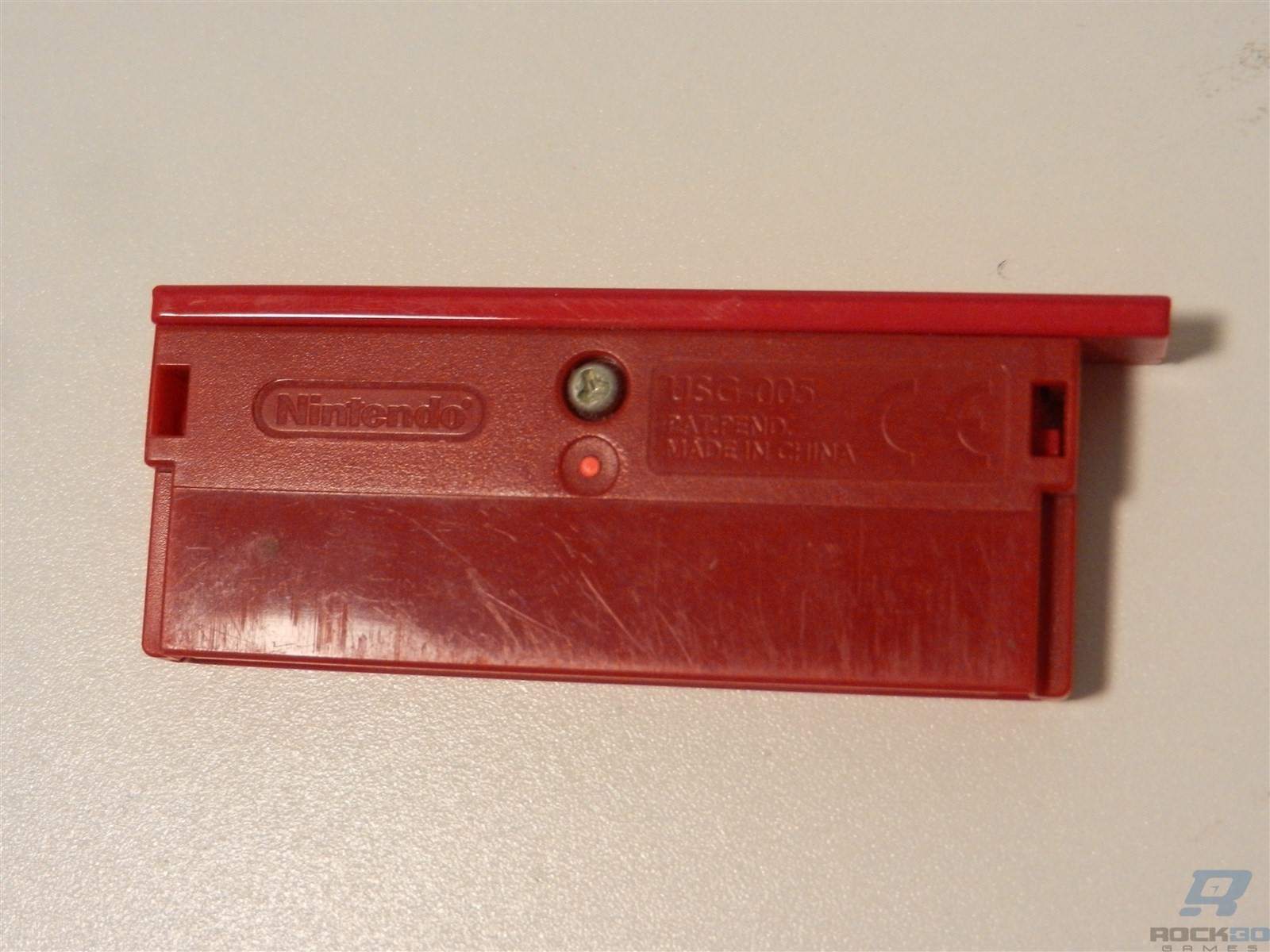 Nintendo DS Lite Red Game Boy Advance Slot 2 Dust Cover
