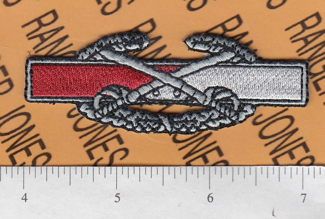 US Army Combat Cavalry Badge proposed 3" qualification cloth patch c/e B