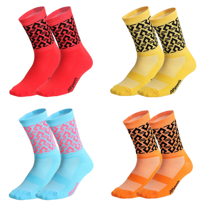Pro Mens Womens Cycling Socks Road Riding Bicycle Sports Ankle Socks XC MTB BMX