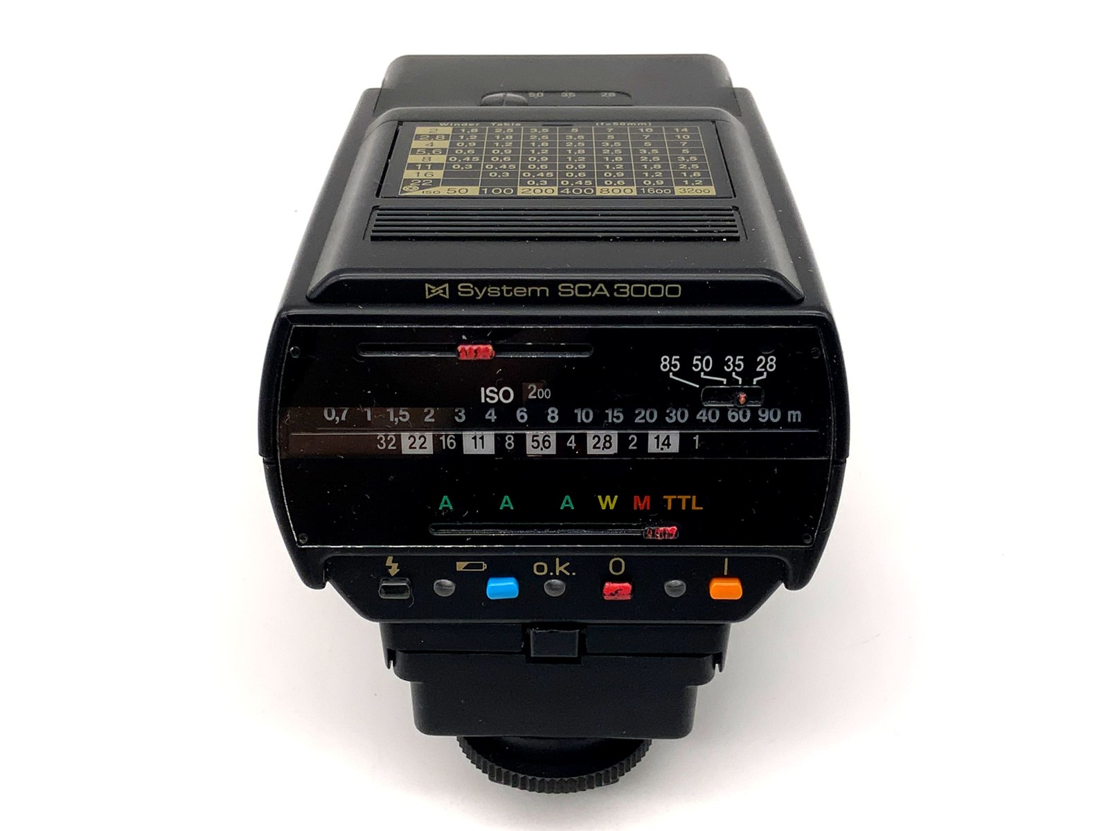 Metz mecablitz 32 Z-2 Flash Mittelkontakt Boxed Universal Flash