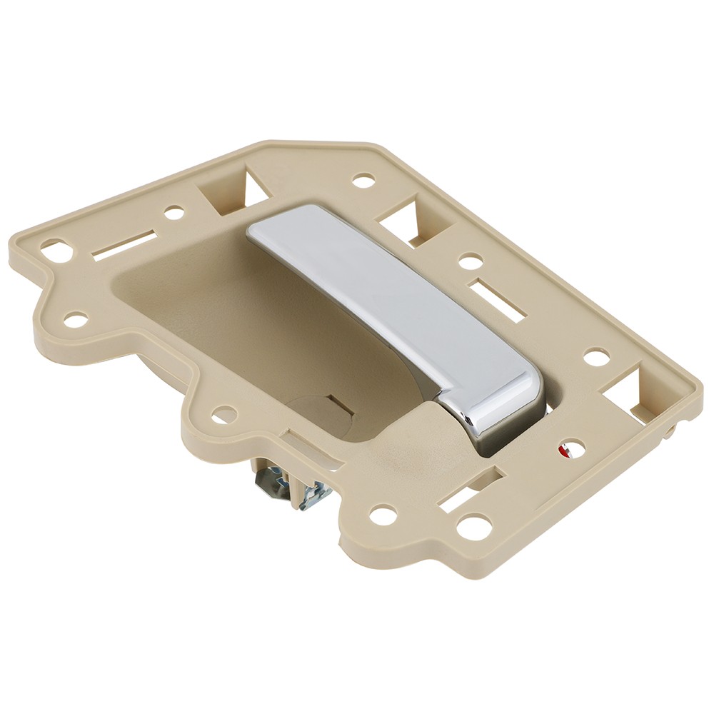 Rear Left RL Inner Door Handle Kit For 2005-10 Jeep Grand Cherokee Beige Chrome