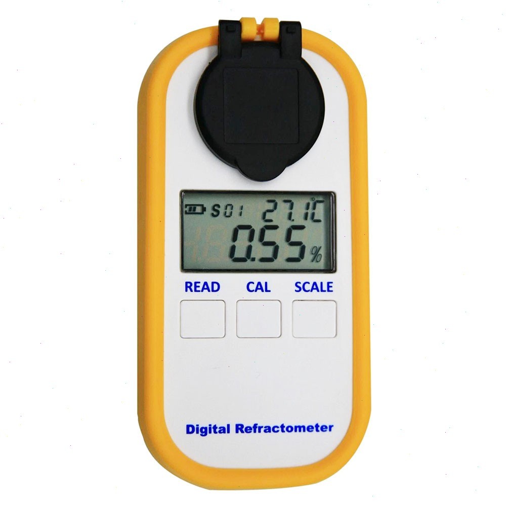 Portable Brix Meter with Measuring Accuracy ± 0.2% Brix Digital Refractometer