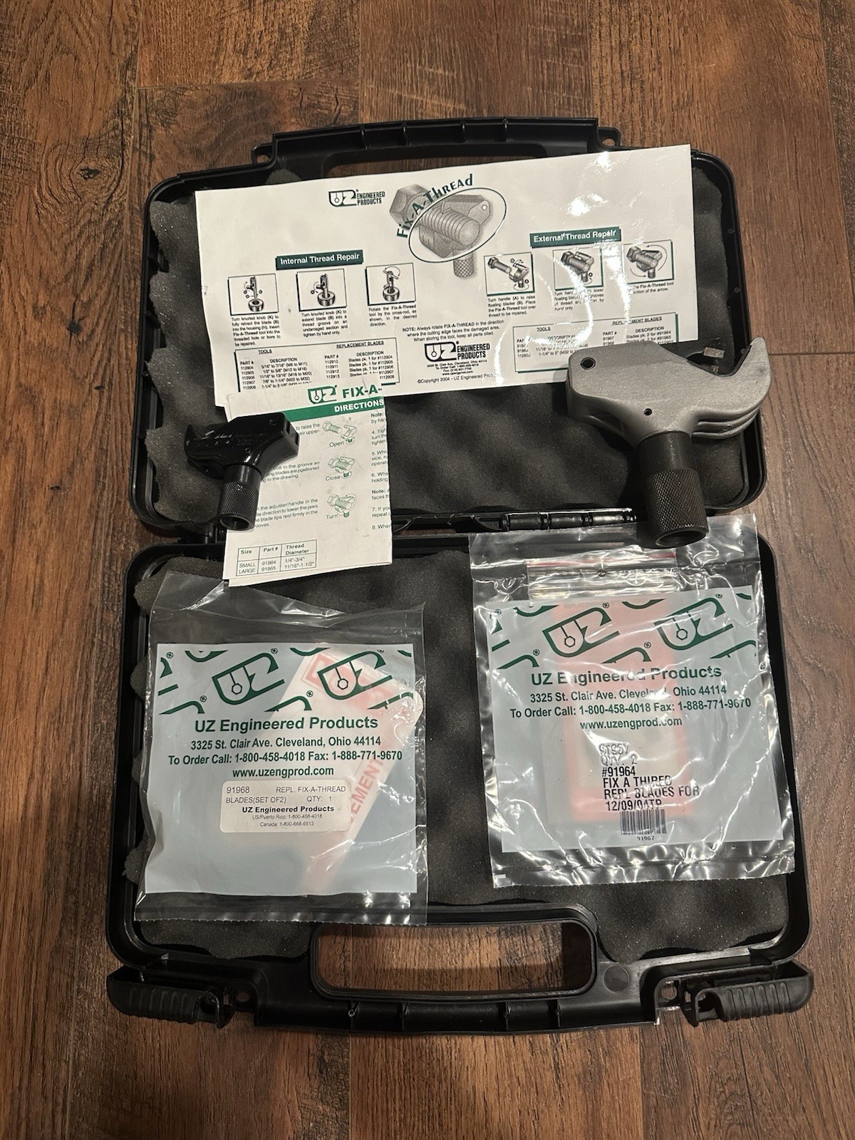 UZ Engineered Products small external fix-A-thread kit-966