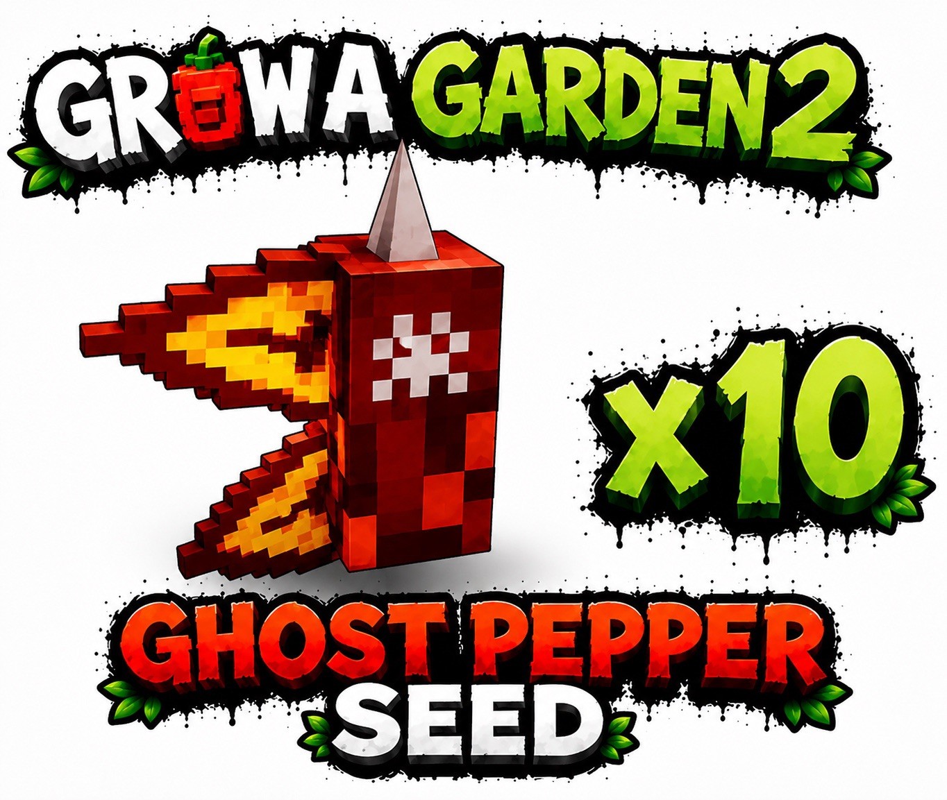 🐉Dragon’s Breath Seeds X10🐉 - Grow a Garden 2 | 100% legit