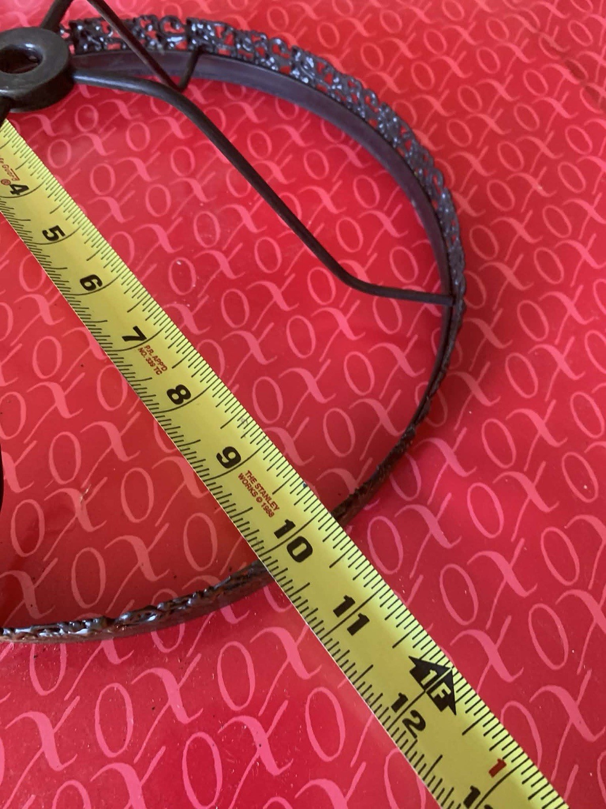 Vintage Brass Lamp Shade Holder Ring