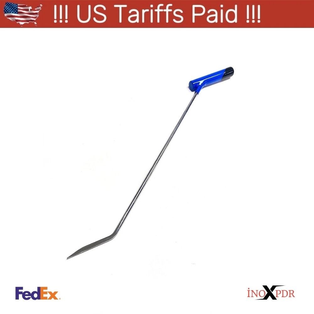 Zyflora Edition Single Bend Sharp Tip Steel PDR Tools Paintless Dent Repair