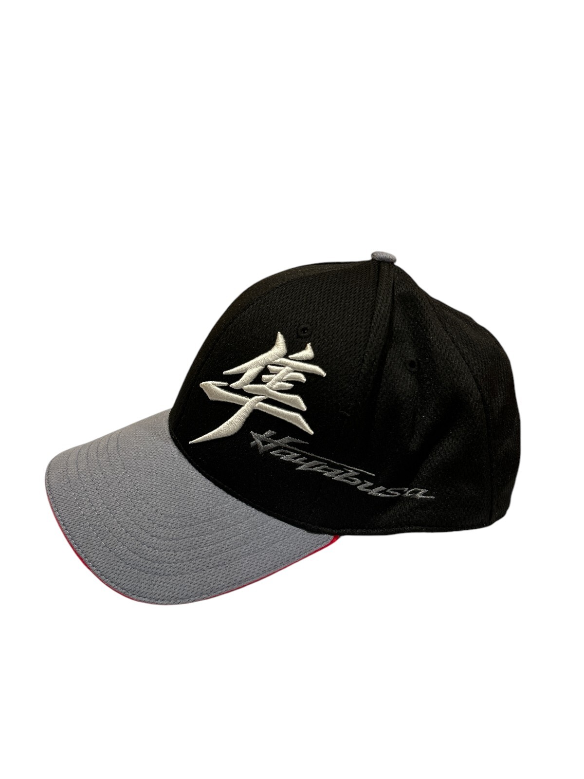 SUZUKI  HAT CAP SNAP BACK HAYABUSA KANJI LOGO BLACK/RED  GENUINE OEM NEW