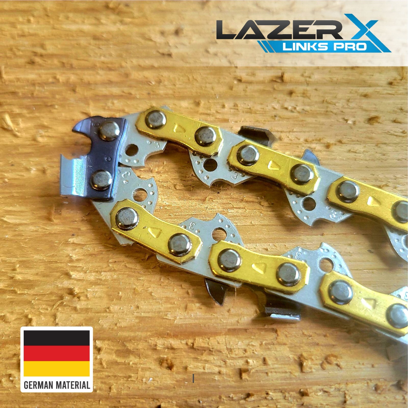 2 PACK - Chainsaw Chain Blade 18" ATLAS™ 80V  *FULL CHISEL* 3/8LP 050 62DL
