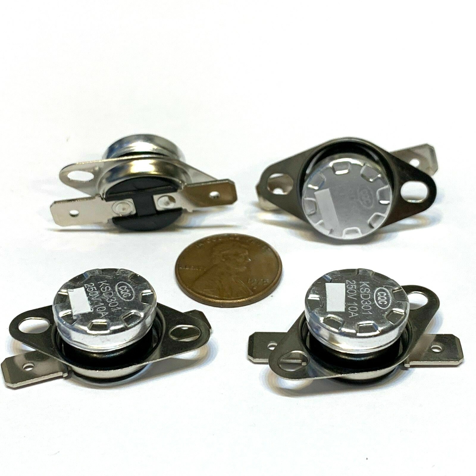 4 Pieces N/C 145ºC 293ºF normally closed Thermal  Thermostat switch KSD301 A23