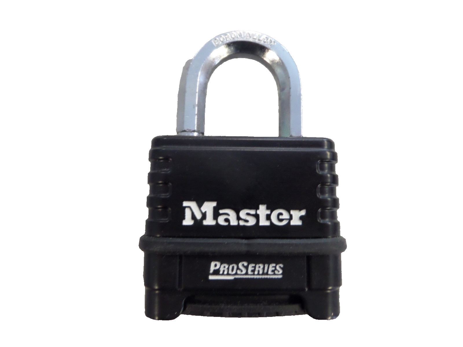 MASTER 1178D PRO SERIES BLACK RESETTABLE 4 NUMBER COMBINATION PADLOCK