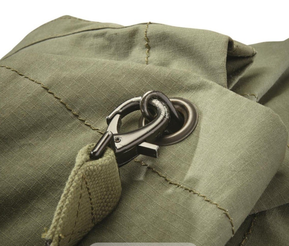 Dutch Army Duffel Bag Large Nylon Pack OD Green Deployment Duffel Bag Lock+lock