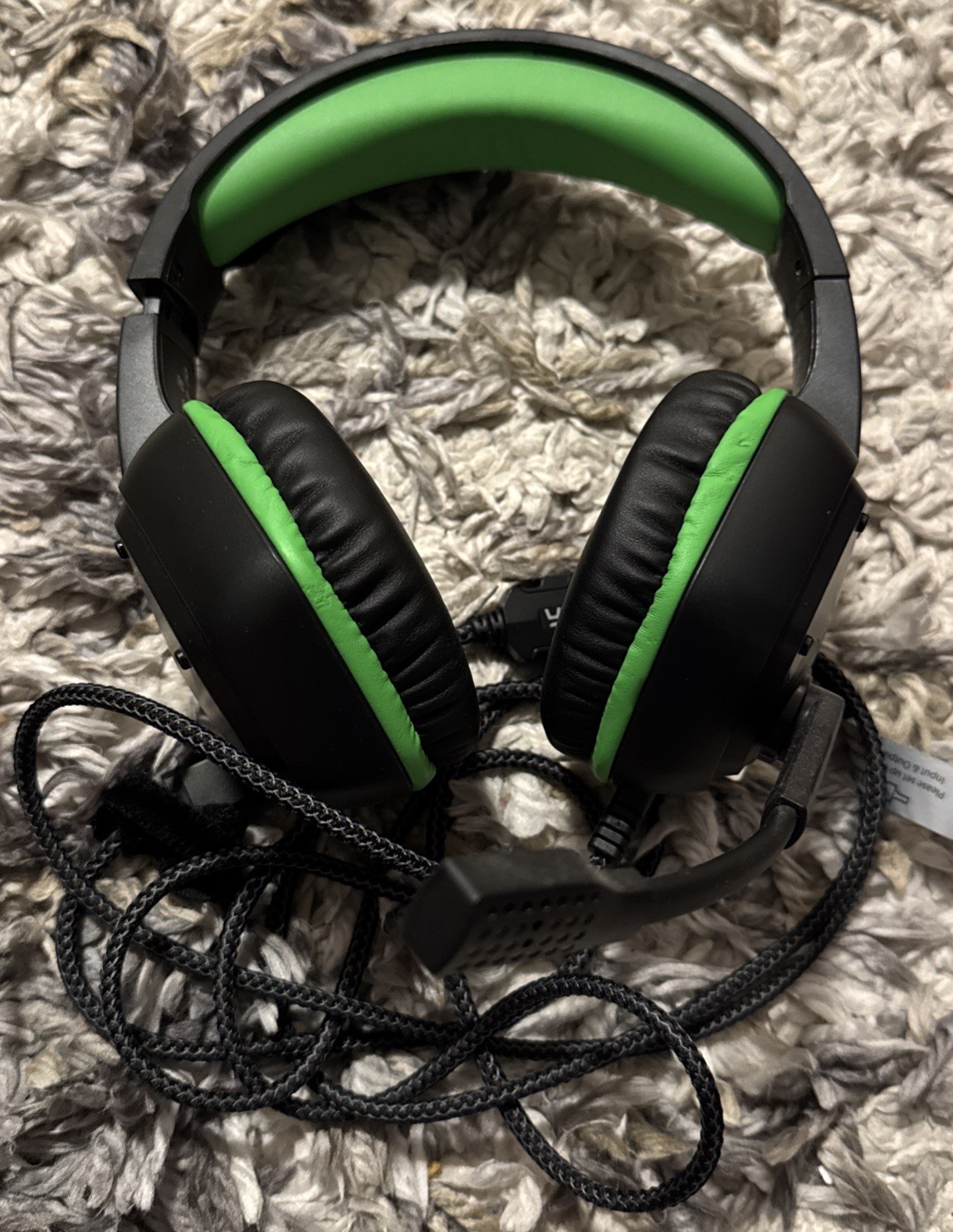 EKSA E1000 USB Gaming Headset 7.1 Surround Sound Wired Over Ear Headphones Green