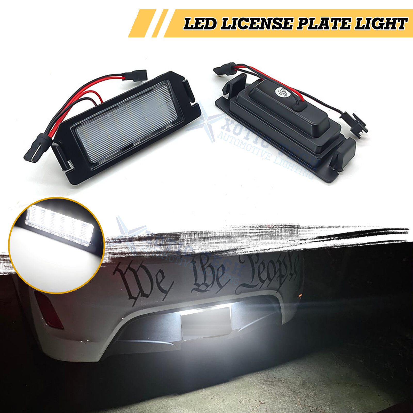 Error Free License Tag Light Replacement For Cadillac CTS XTS ATS Buick Encore