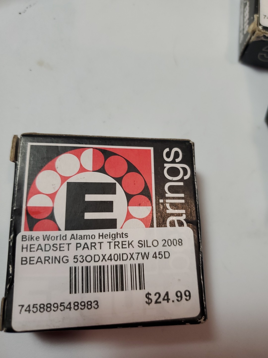 TREK ENDURO LOWER HEADSET BEARING 53 ODx40IDx7W Part W281819 READ DESCRIPTION