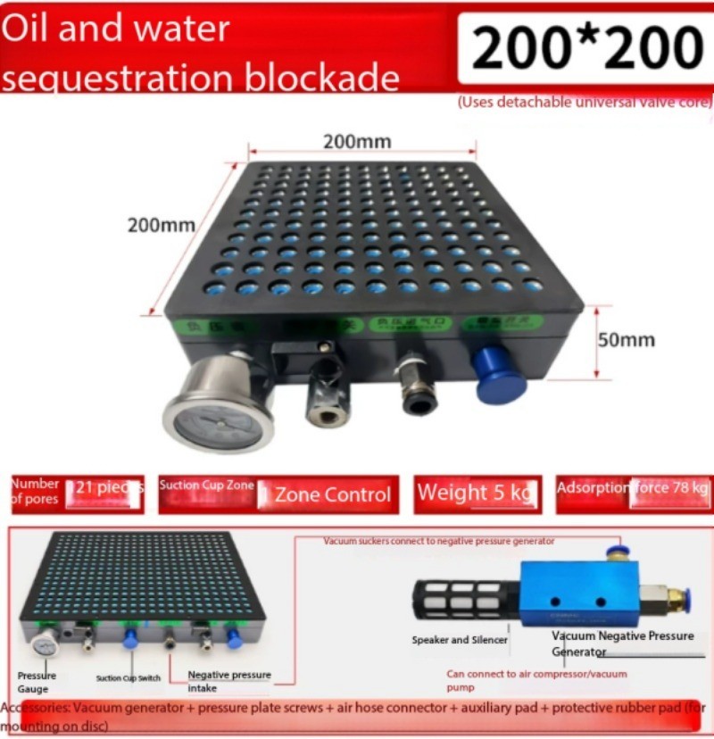 Multi-point Vacuum Suction Cup, Pneumatic Suction Cup, Multi-hole Type