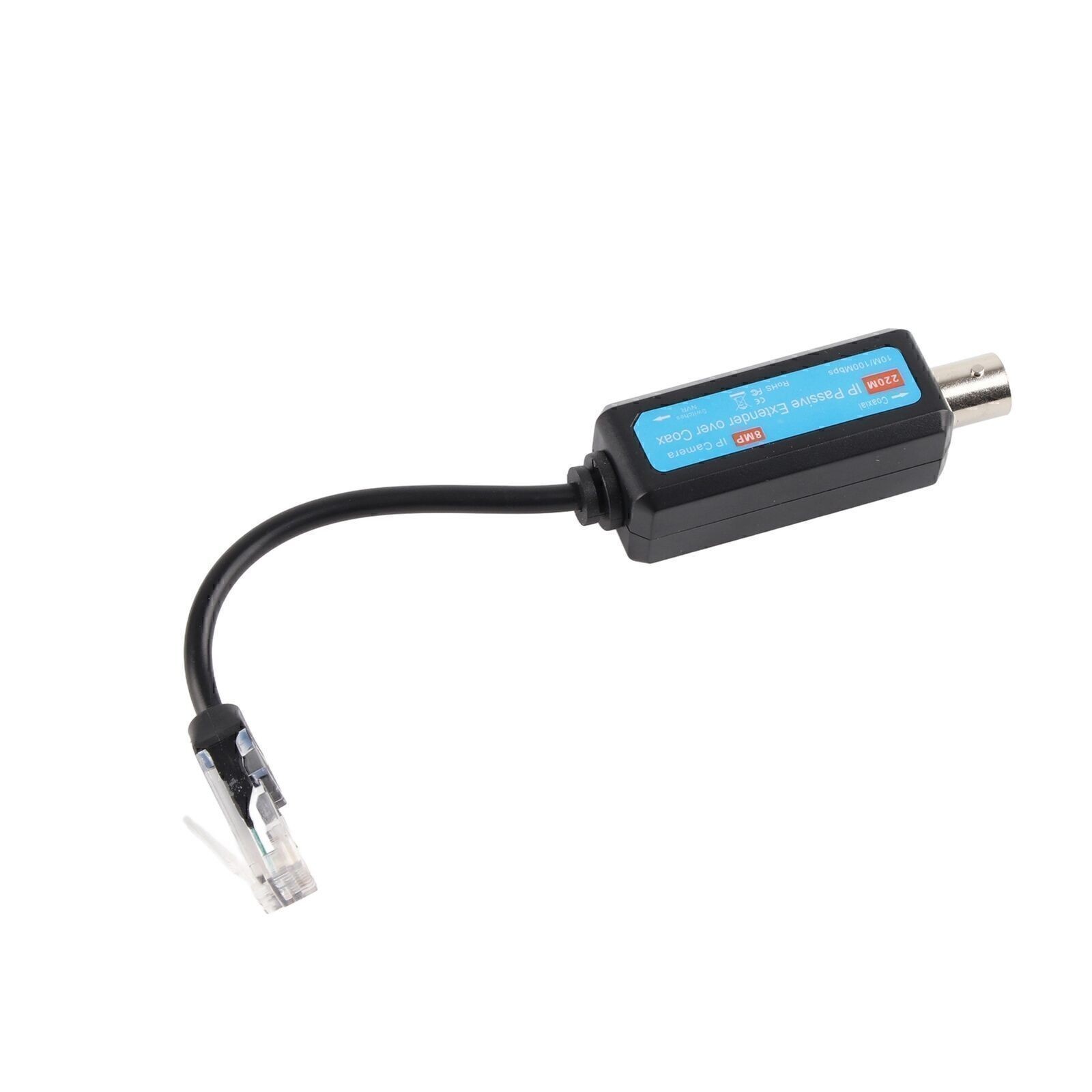 1Pair 10/100Mbps 1CH Passive IP Network Coaxial Transmitter Receiver