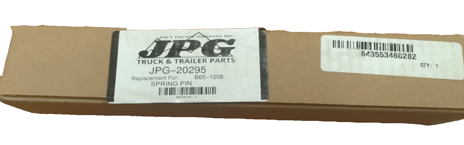 S-20295 NEWSTAR SPRING PIN KENWORTH (B65-1008)