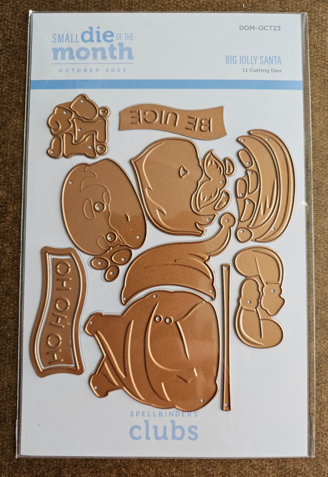 Spellbinders Sm. Die o t Month, Fall Leaves Card Creator Metal Cutting Dies, NIP