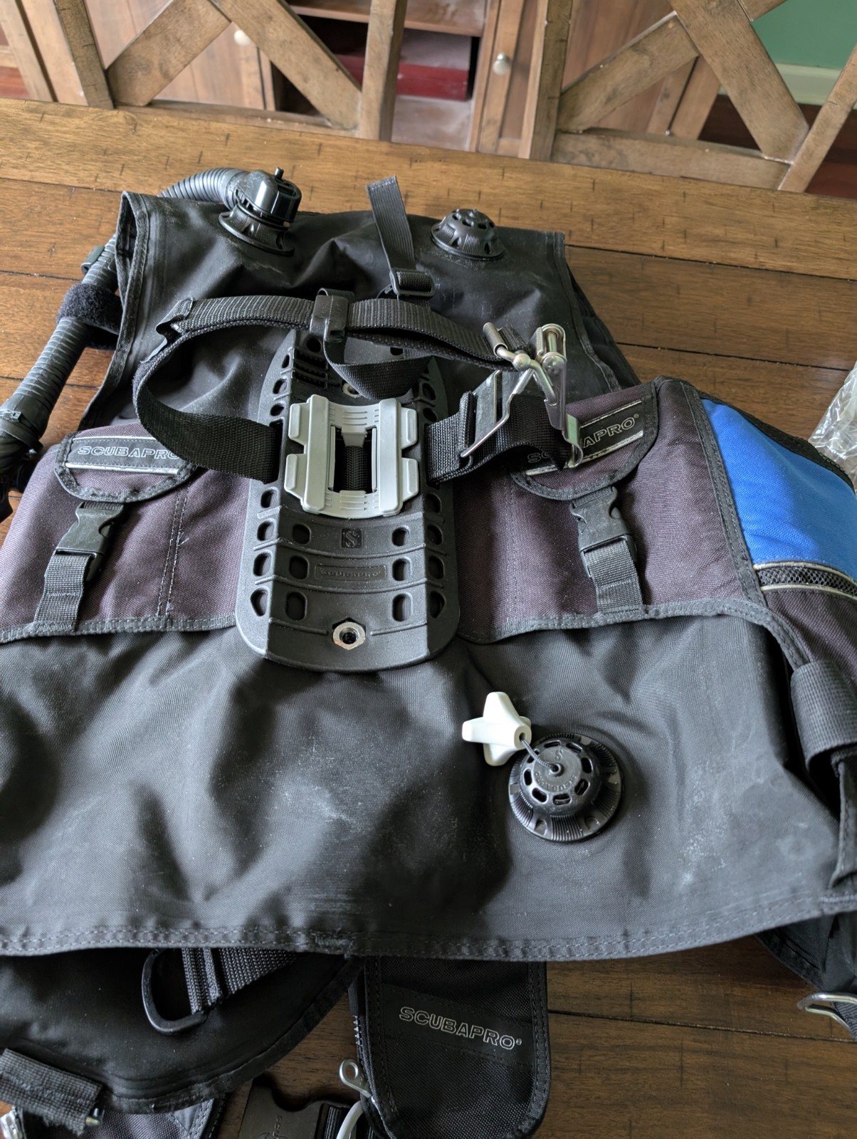 ScubaPro Glide Plus BCD - XL Blue Fantastic