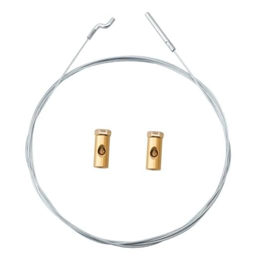 2667mm Throttle Cable Kit with Barrel Nut,Compatible With VW Beetle & Ghia |