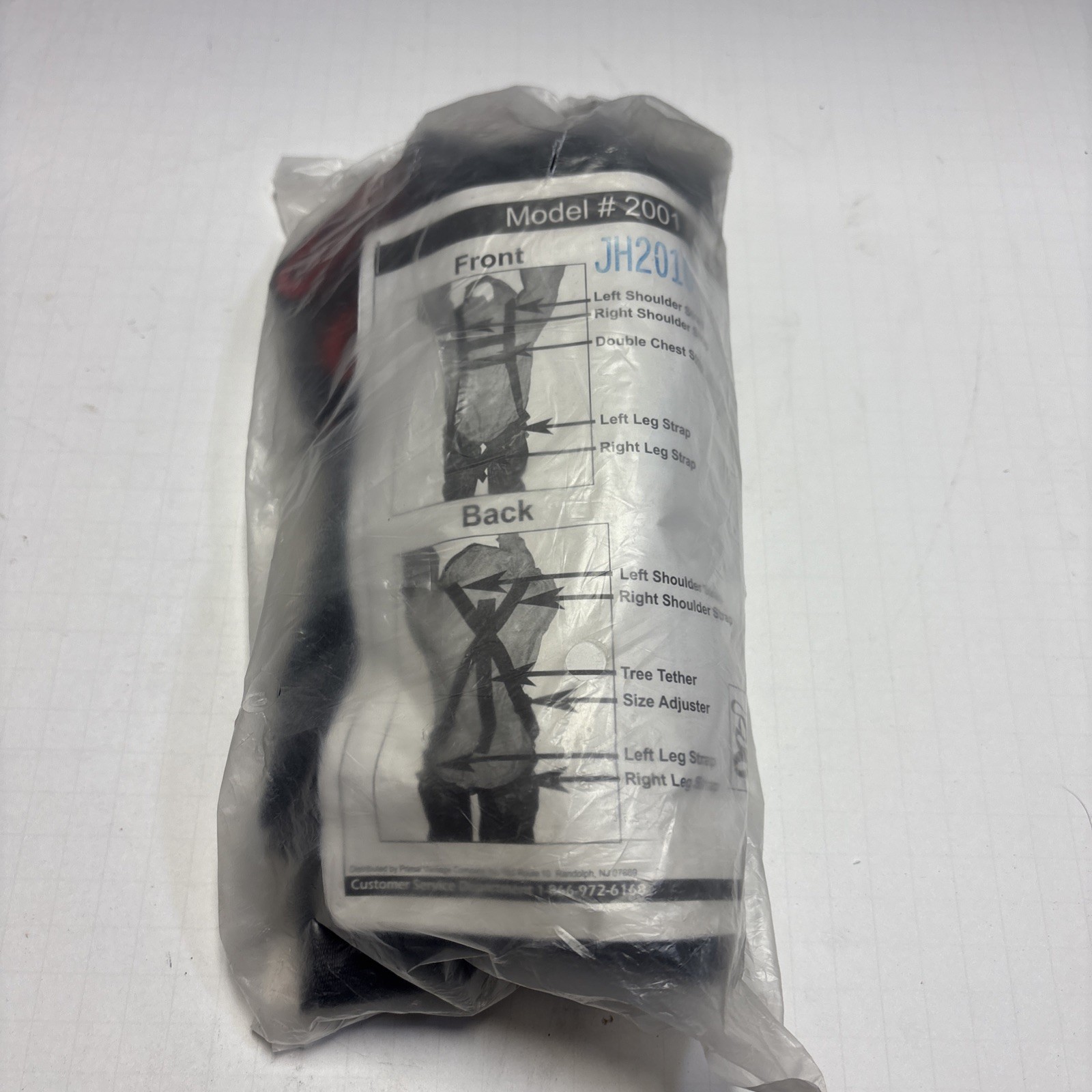 Primal Full Body Fall Arrest Harness & Safe Link Climbing Rope – New