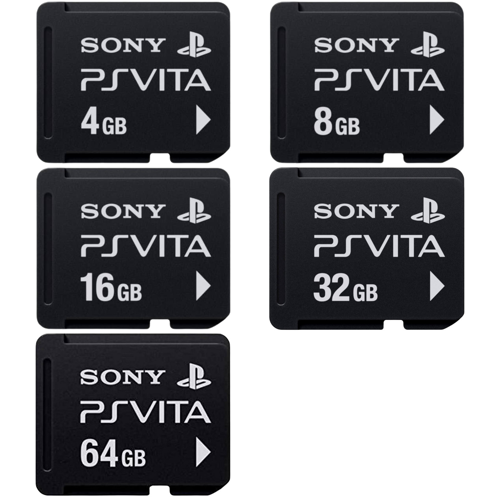 Official SONY PS Vita PlayStation Vita Memory Card 4GB 8GB 16GB 32GB 64GB USA