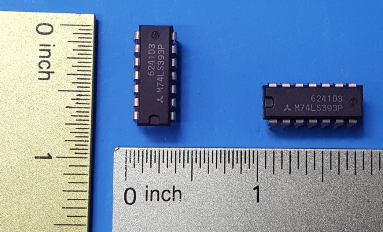 (2 PCs) IC LOGIC , 74LS02PC, Fairchild ,NOR GATE, QUAD 2-INPUT, LS-TTL, CDIP-14
