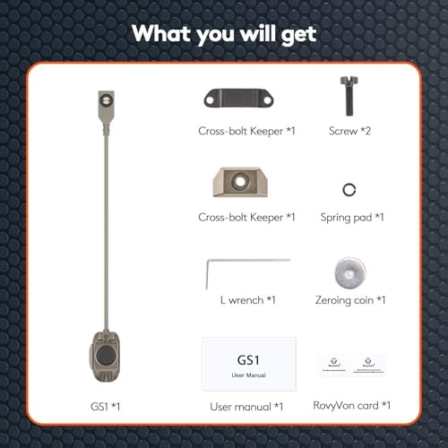 GS1 Single-Cable Remote Switch 7’’, Screw-Mounted Remote 7inch Dessert Tan
