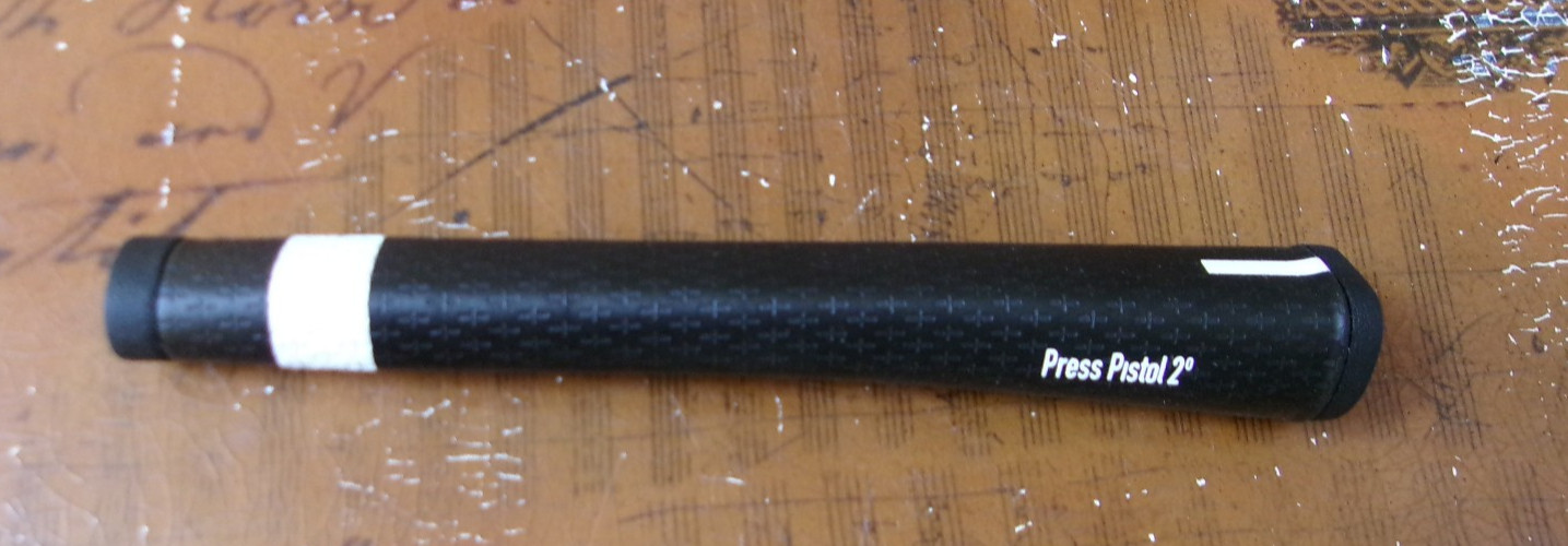 Press Pistol 2 Degree Putter Grip L.A.B Style. Will Improve Your Putting. NEW