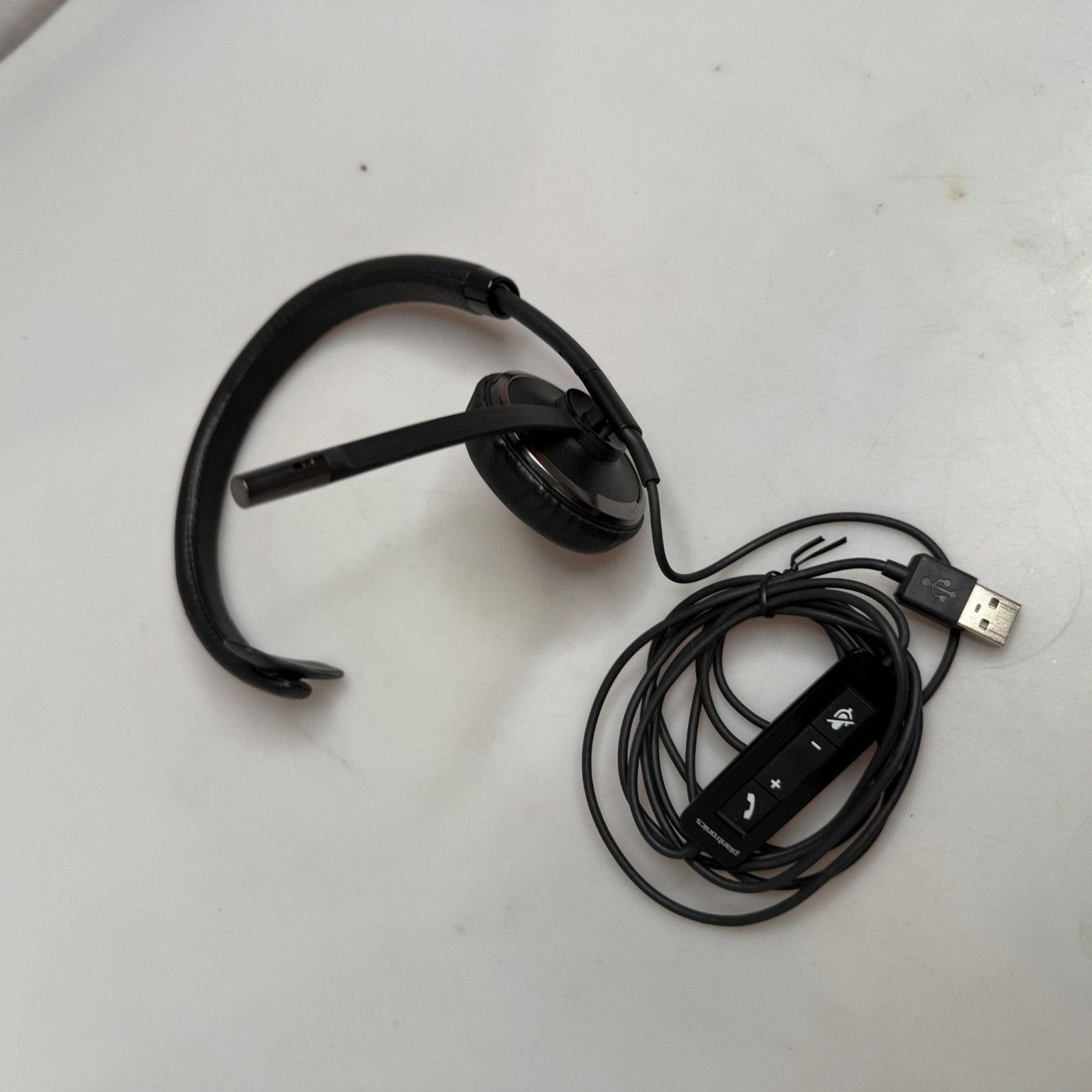 Plantronics Blackwire C510 500 Series USB On‑Ear Headset with Case EUC