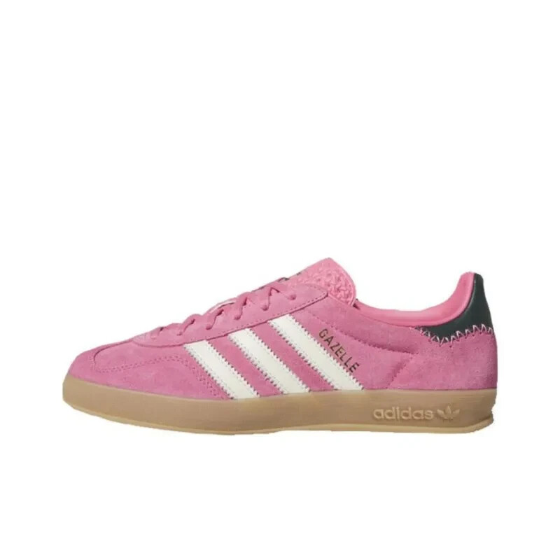 JI2014 Gazelle Women's Adidas Originals Indoor 'Rose Tone Collegiate Green