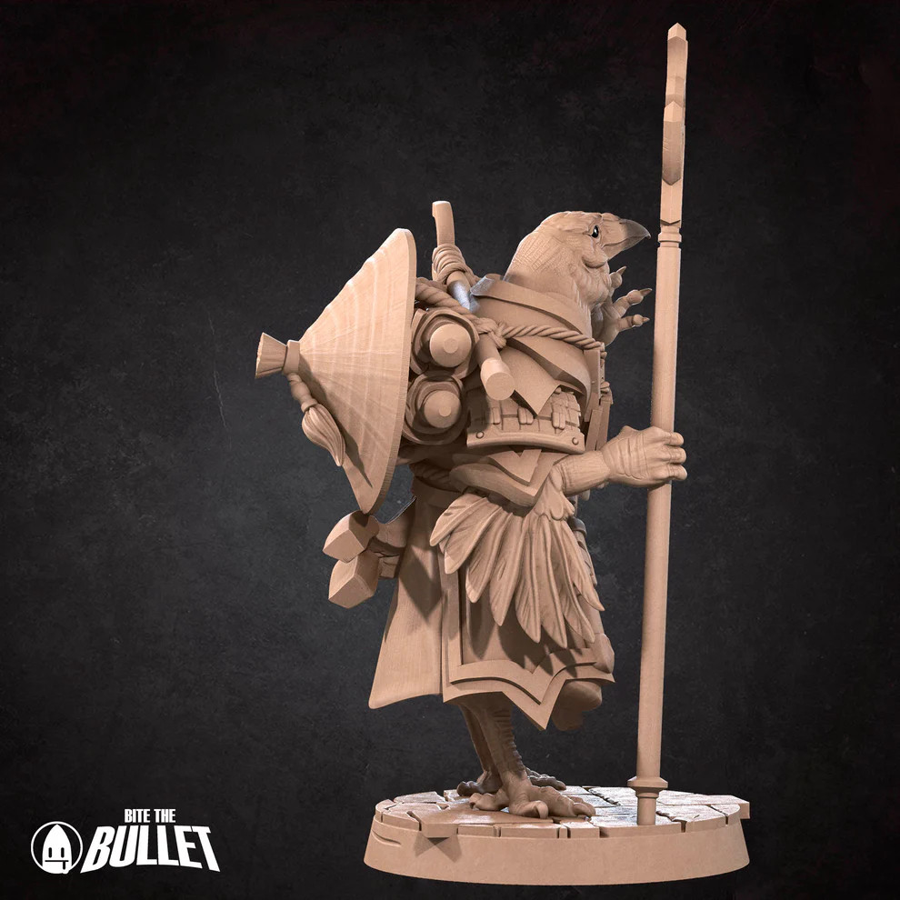 Dungeons and Dragons - Playable Character - Tengu - Oracle, Cleric, Sorcerer